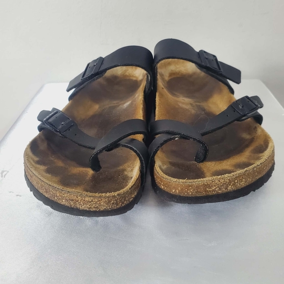Birkenstock Mayari Black Leather Sandal - Picture 5 of 16